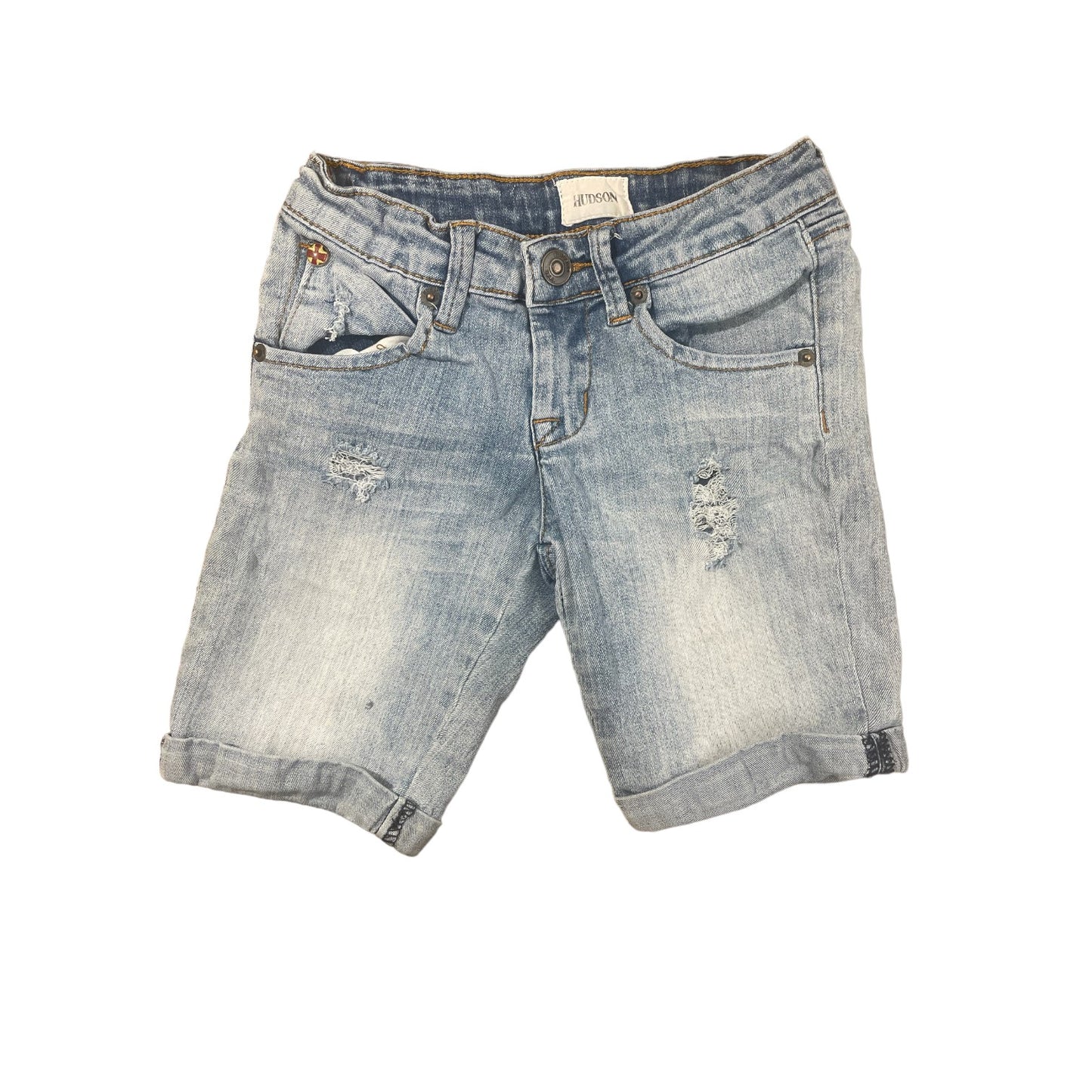 Hudson Girls Denim Distressed Jean Short