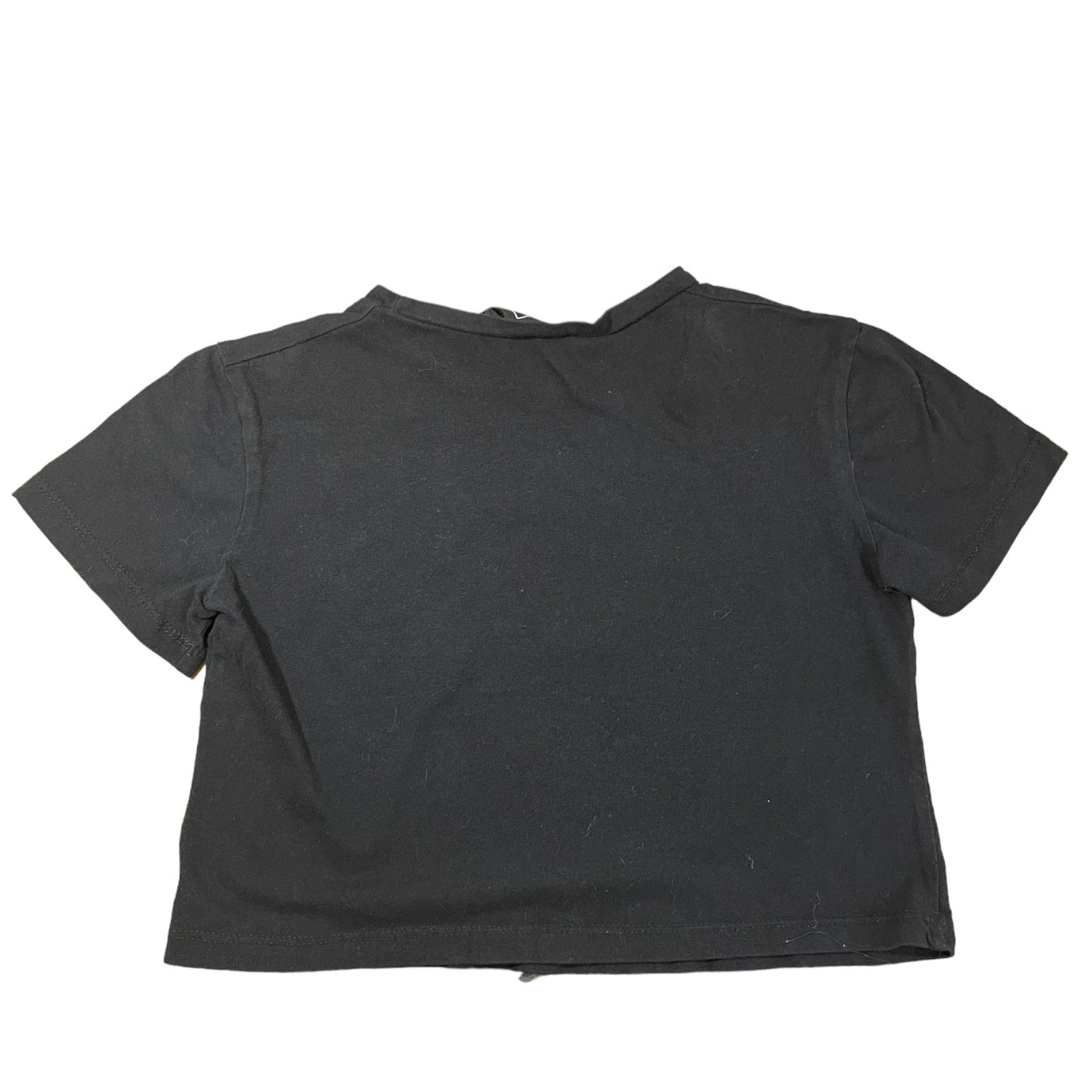 Riot Queen Black Crop Top XS Juniors "New York"