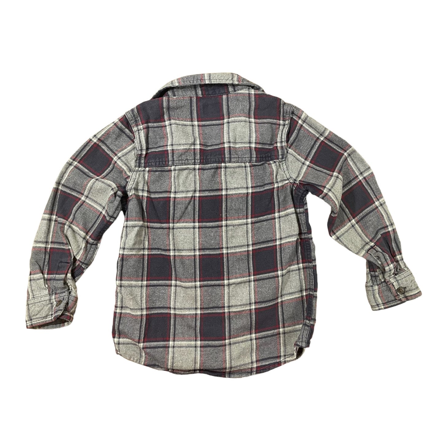 Oshkosh B'gosh Boys Long Sleeve Flannel Dress Shirt