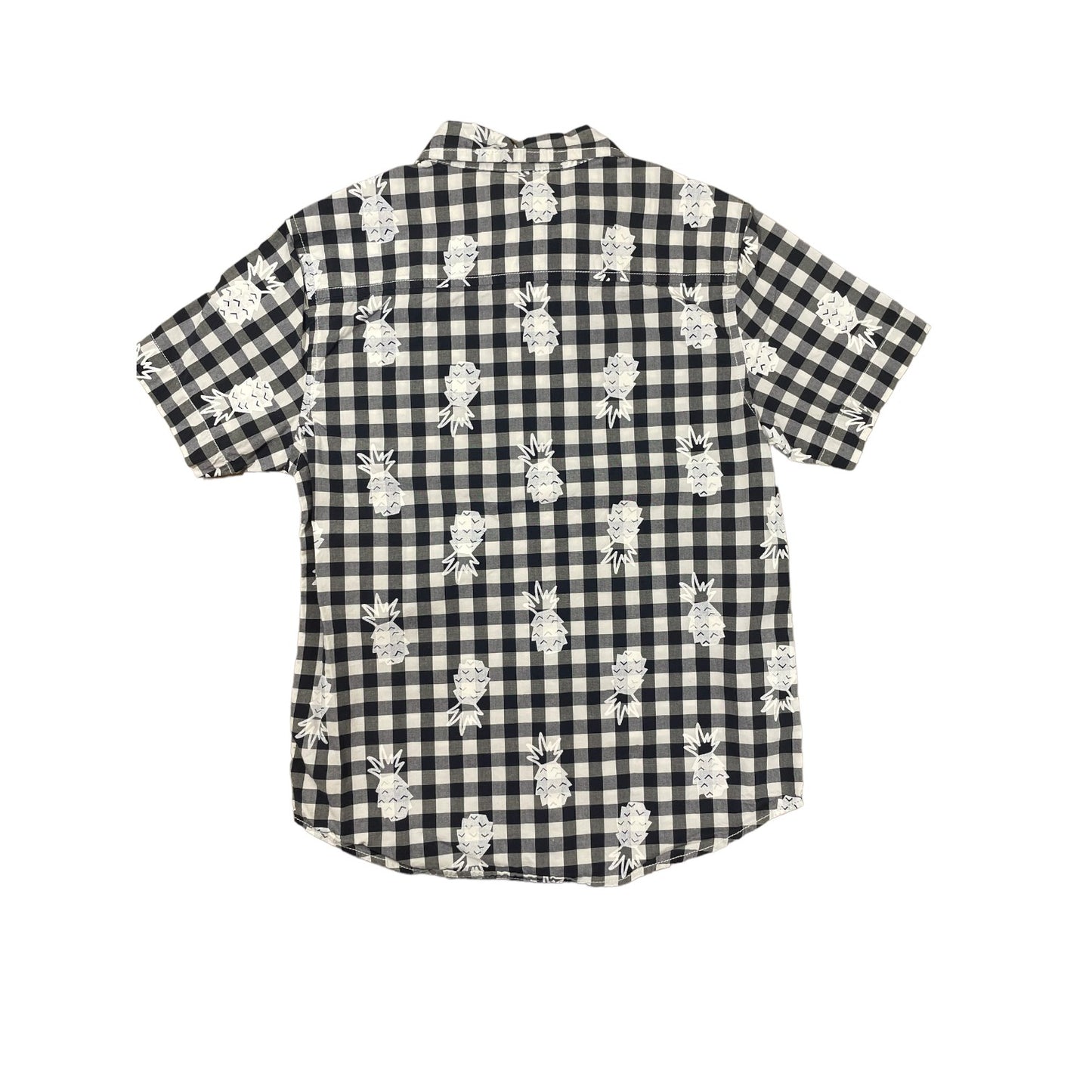 Gymboree Button Down Short Sleeve Medium 7-8