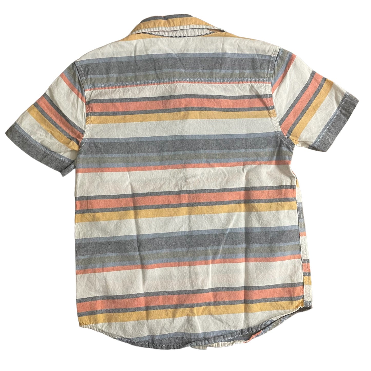 Gymboree Button Down Short Sleeve Medium 7-8