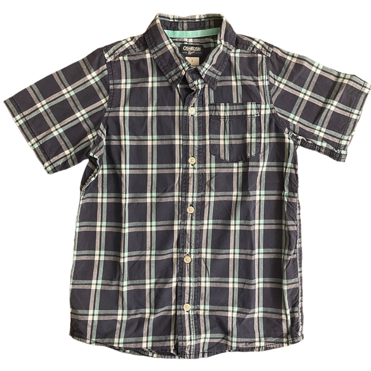 Oshkosh B'Gosh Boys Short Sleeve Button Down