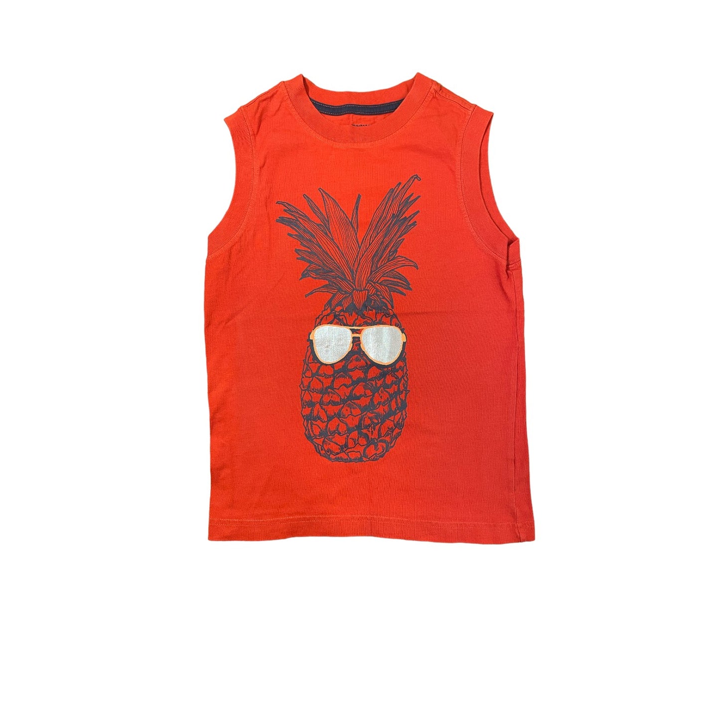 Gymboree Boys Tank with Pineapple Size M (7-8)