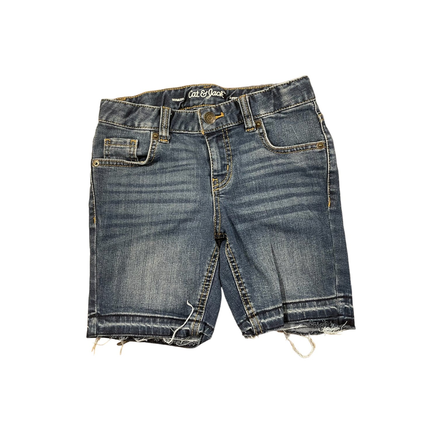 Cat and Jack Girls Jean Shorts M (7-8)