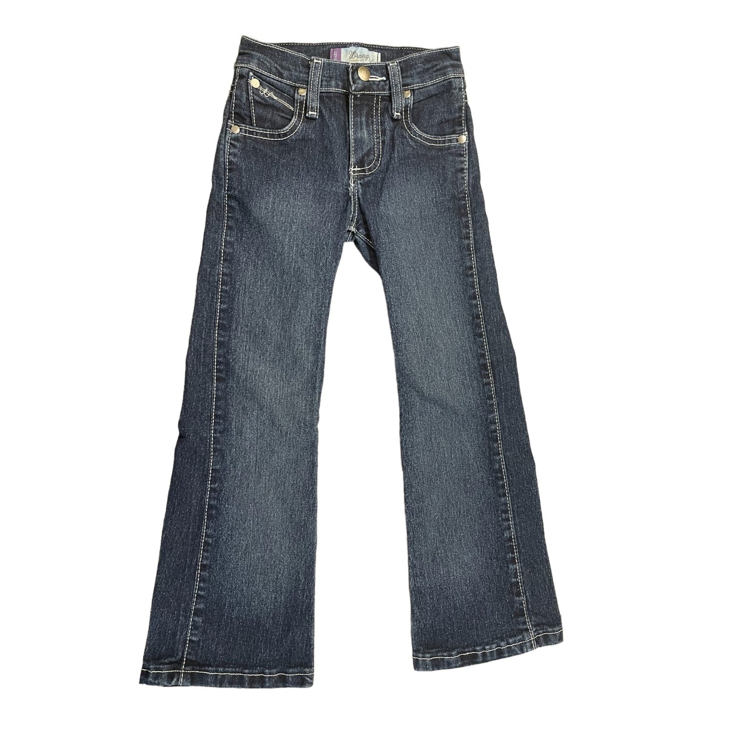 Wrangler Girls Boot Cut Jeans Size 6 Slim