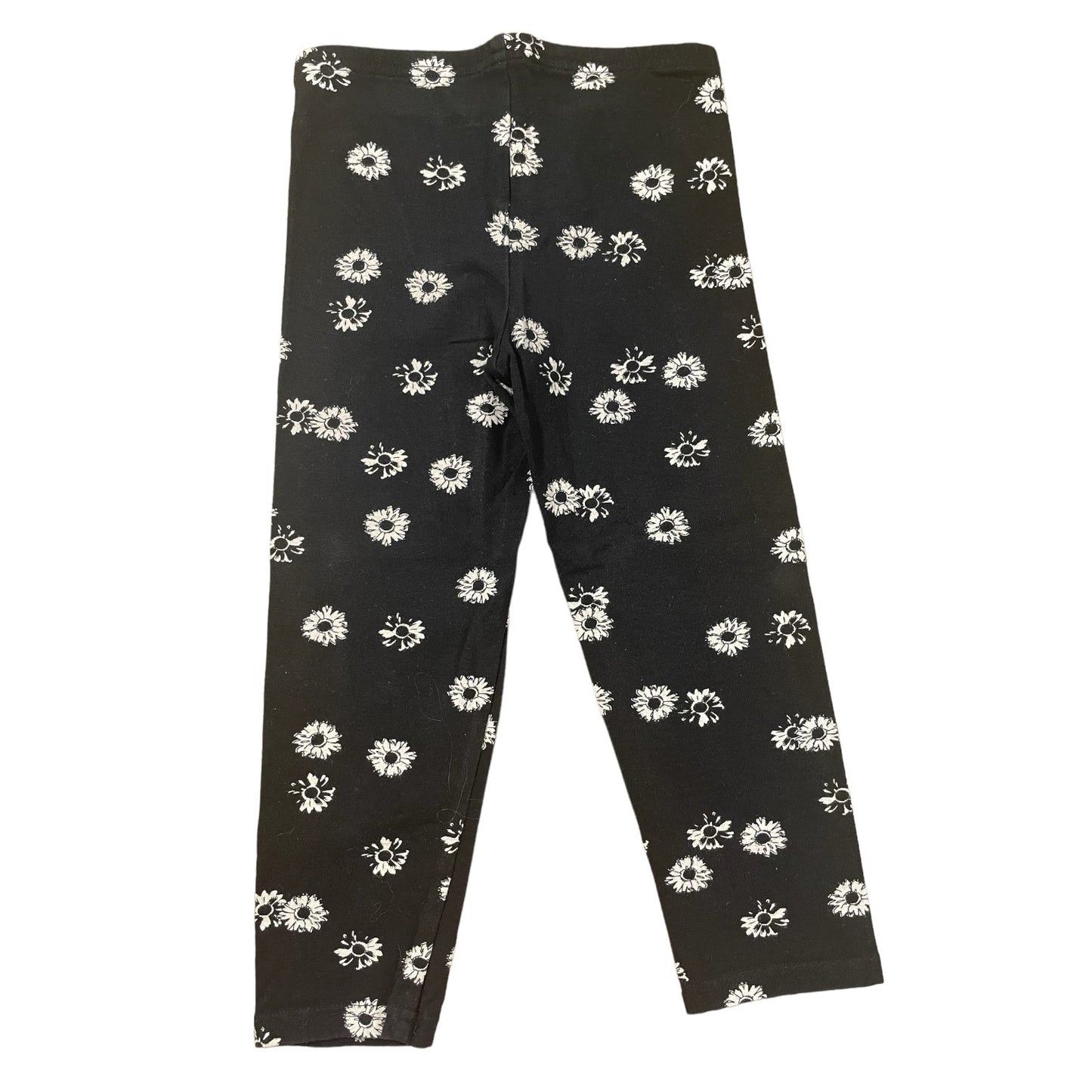 Old Navy Girls Daisy Print leggings Size 6-7