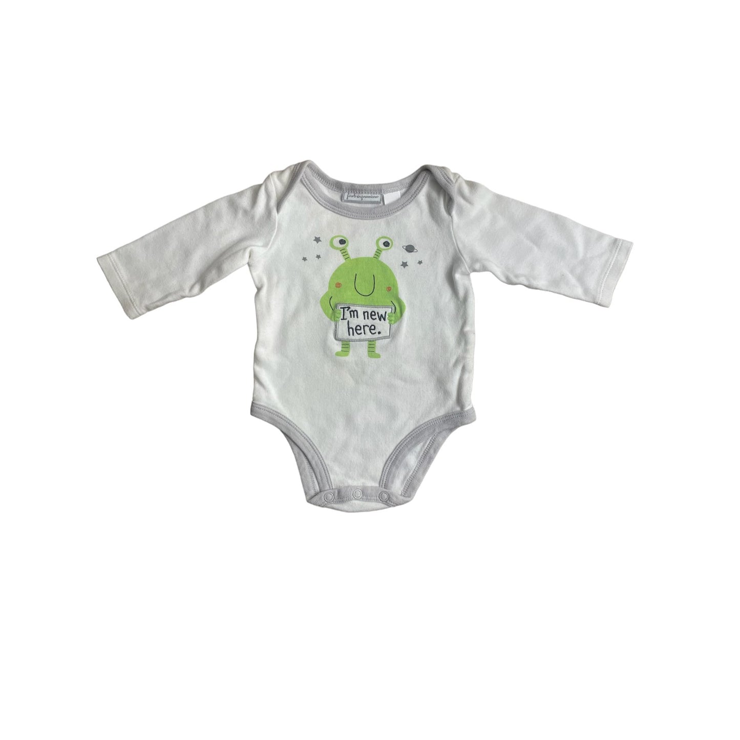 First Impressions Boys Onesie 0-3 months