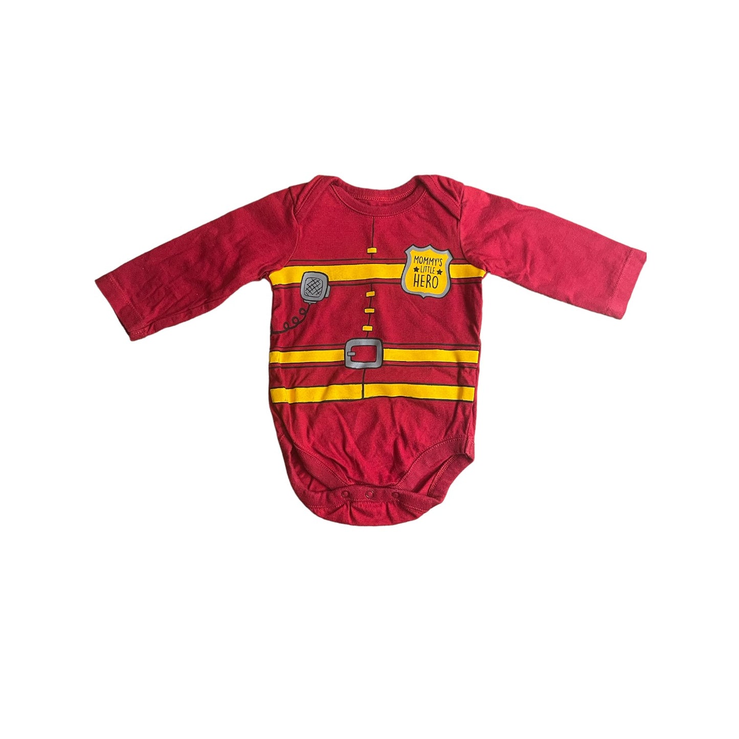Children's Place Firefighter Onesie Boys 0-3 Months