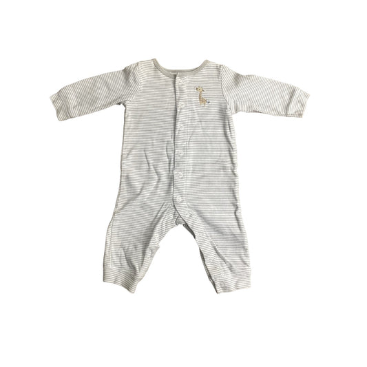 Carter's Long Sleeve Onesie Pajamas 0-3 months