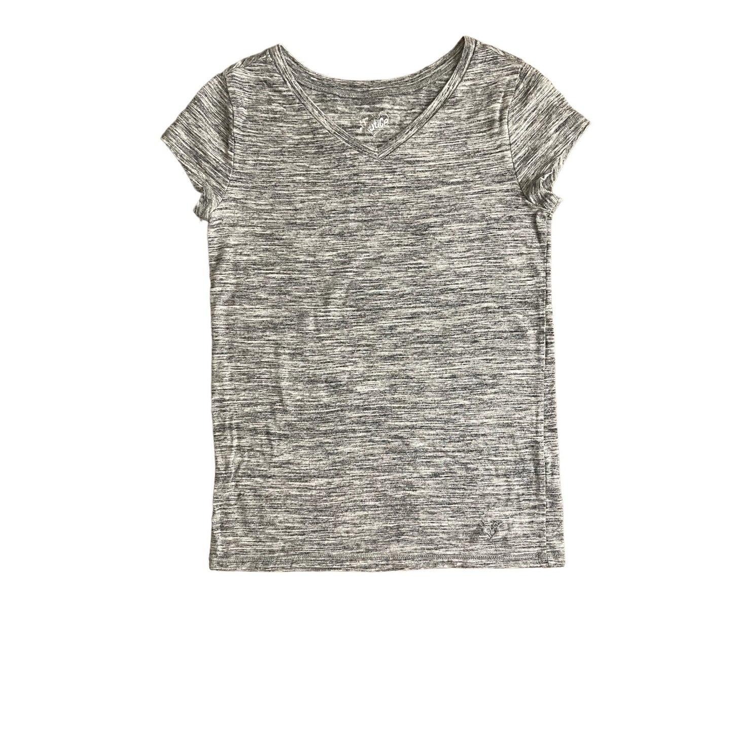 Justice V-Neck Girls Tee Size 10