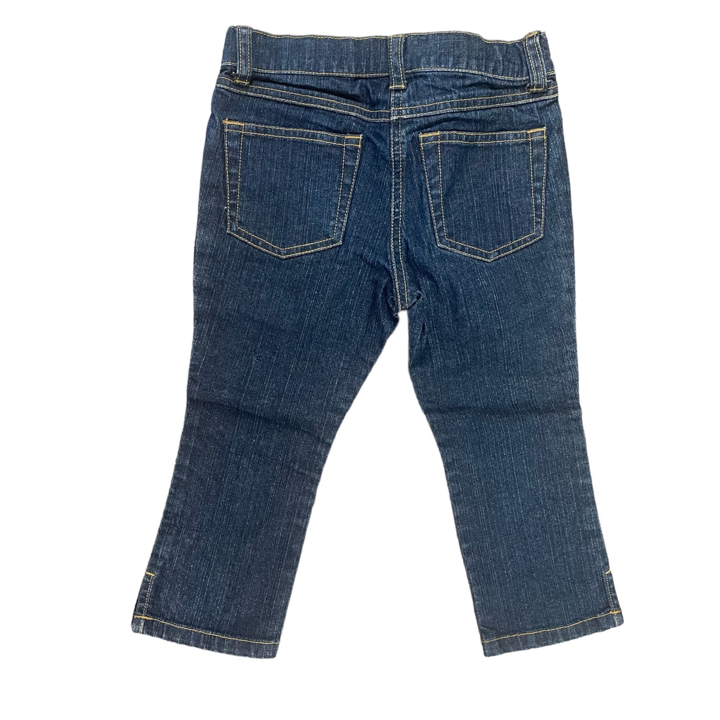 Gymboree Girls Jeans Size 4 with flower embroidery