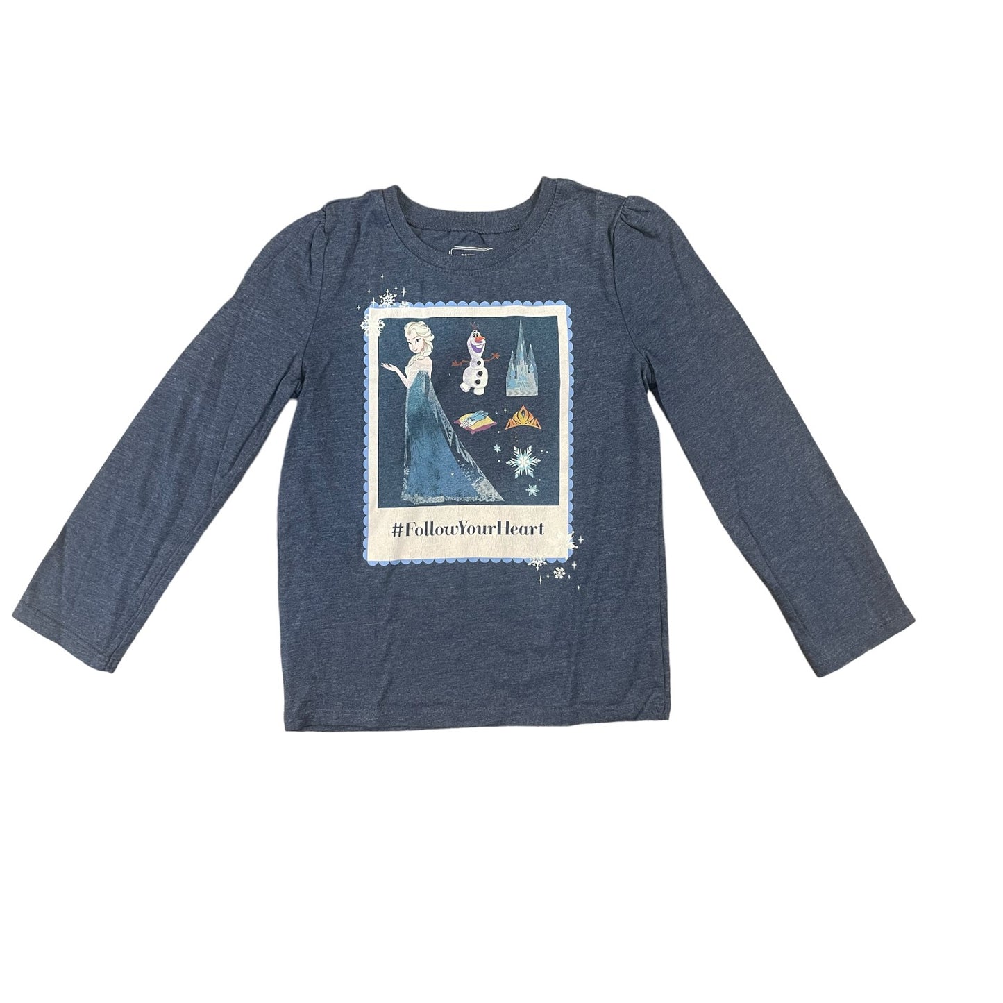 Disney Frozen Girls Long Sleeve Tee Size 5T