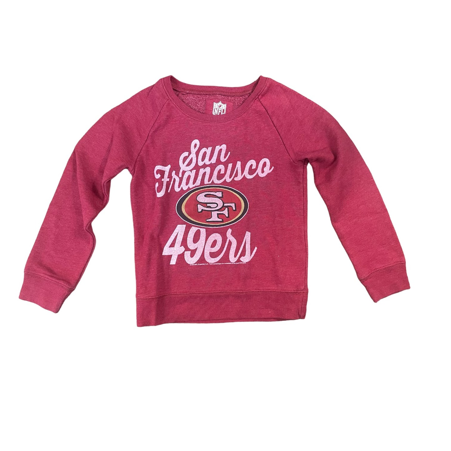 Girls 49er Sweatshirt Size S (6-7)