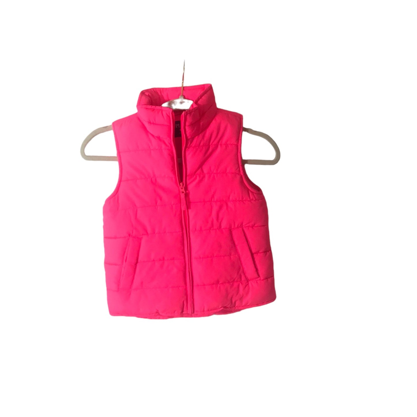 Place Girls Puffer Vest Hot Pink Size M (7-8)