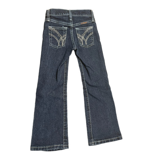 Wrangler Girls Boot Cut Jeans Size 6 Slim