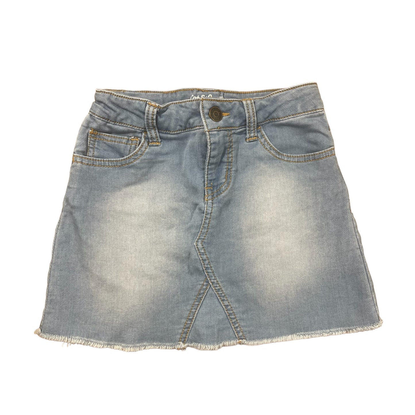 Cat and Jack Jean Skirt Size 6-6X
