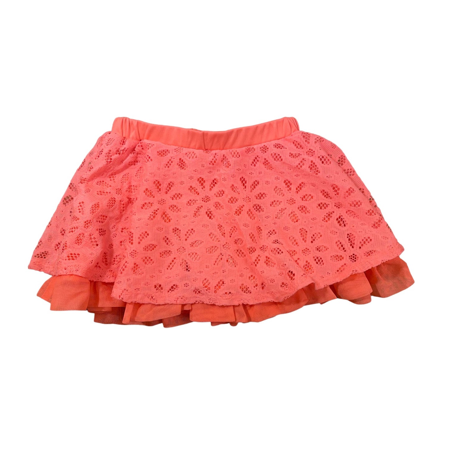Disney Girls Skirt Coral with Lace