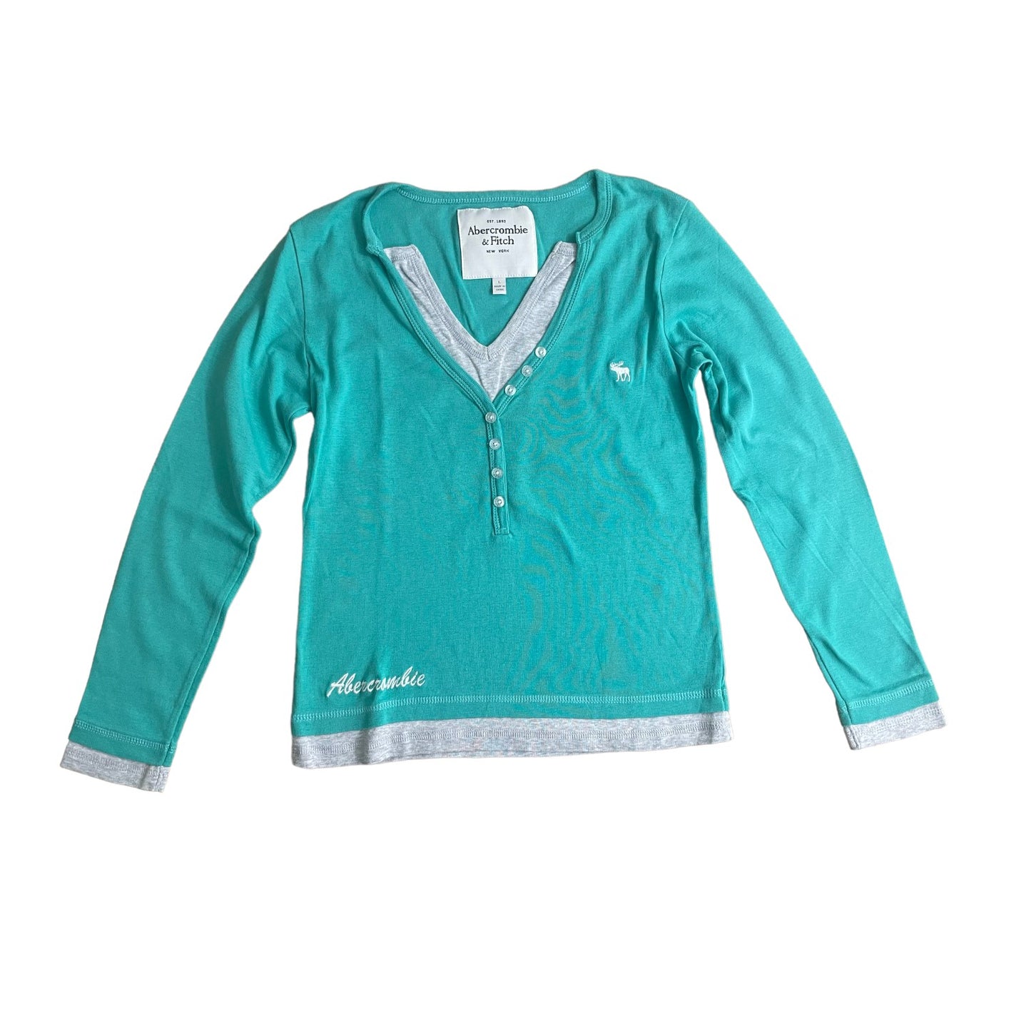 Abercrombie and Fitch Girls Long Sleeve Knit shirt