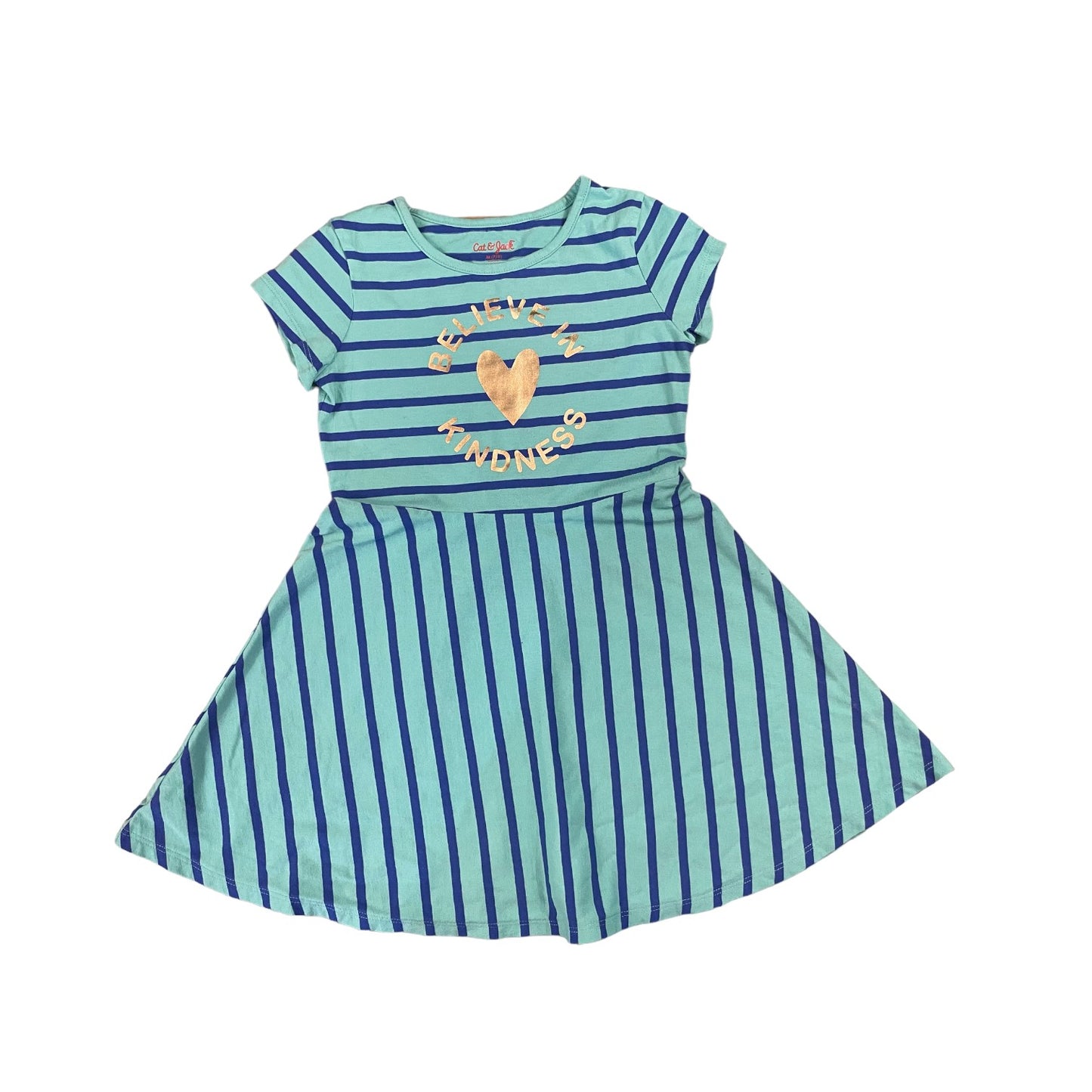 Cat and Jack Girls Cotton Dress Size M (8)