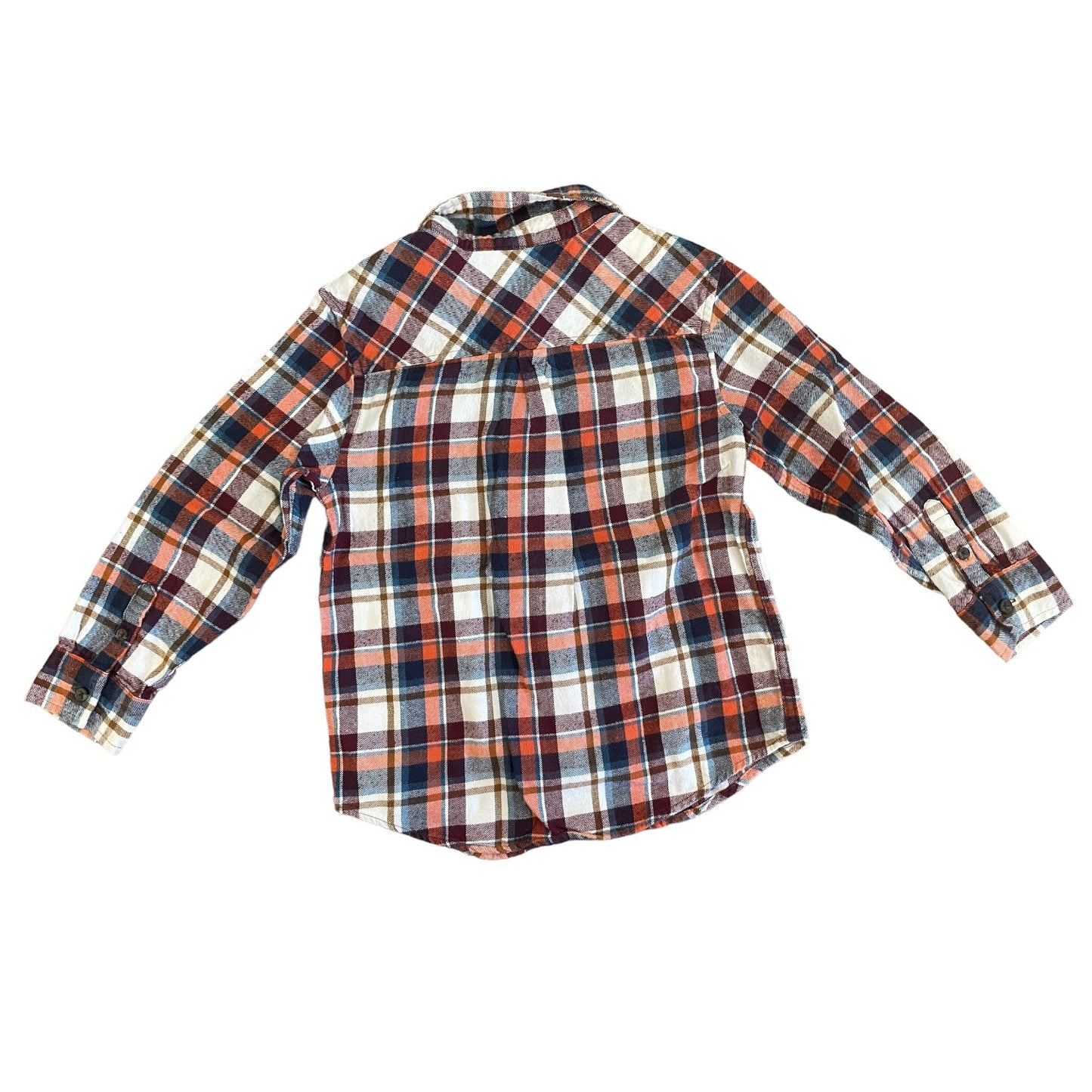 Gymboree Flannel Plaid Long Sleeve Shirt Size 5-6