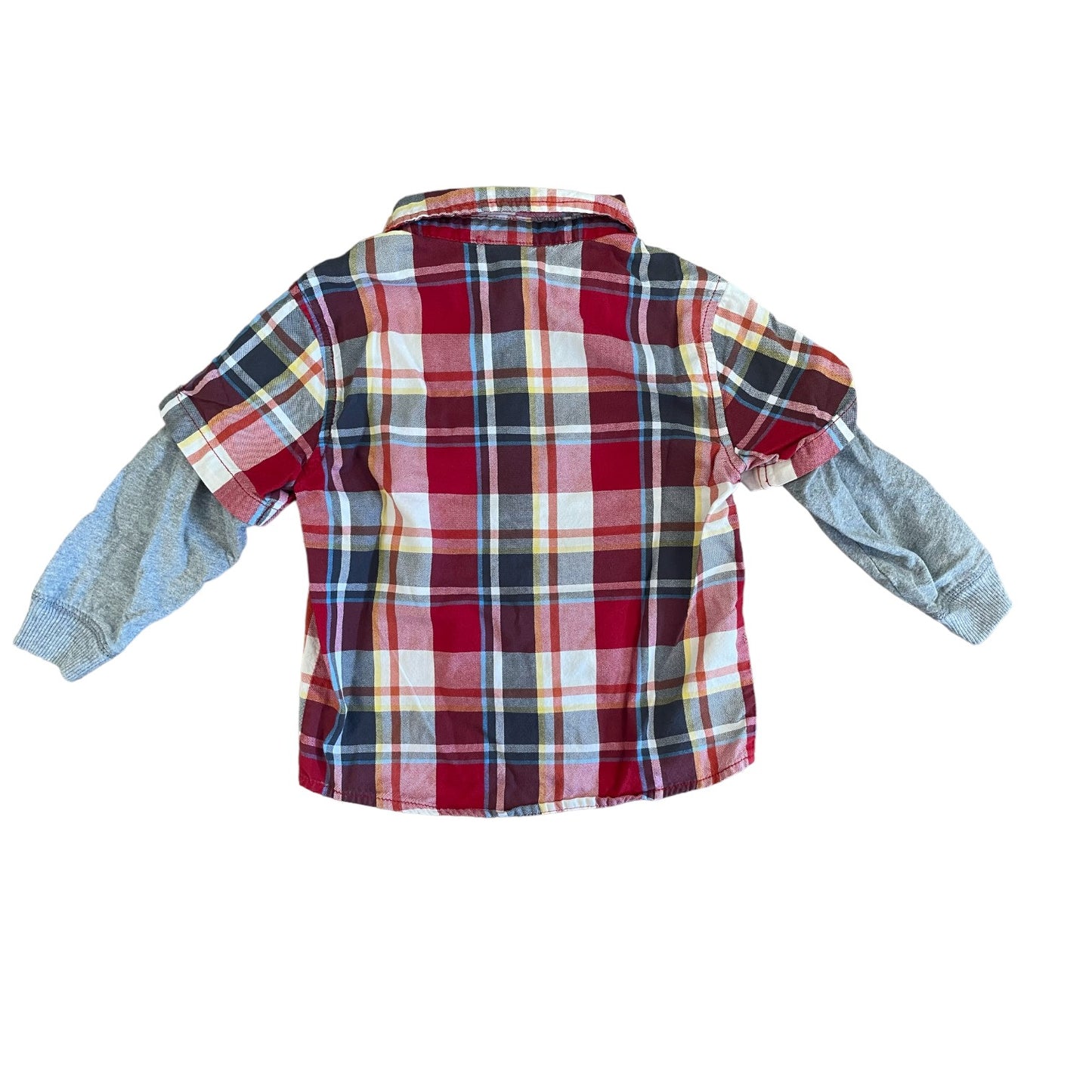 Cherokee Plaid Button Down Size 4T
